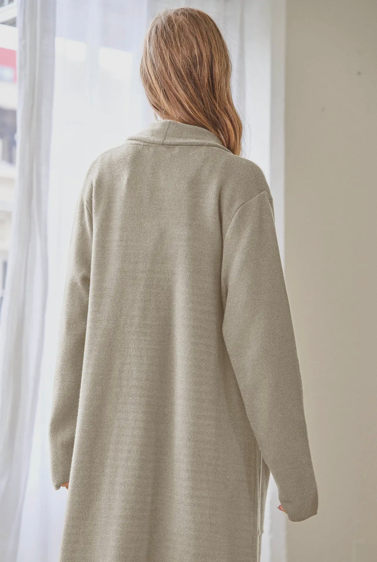 CURVE - Oatmeal Long Cardigan
