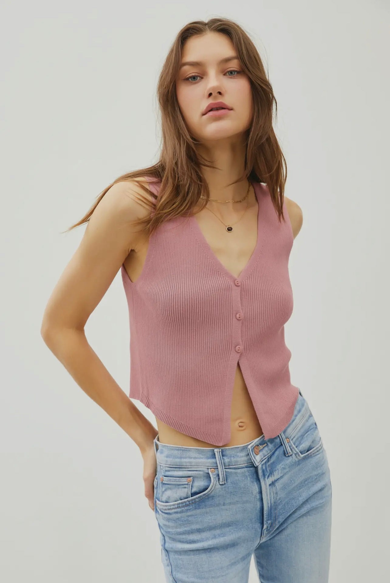 Knit Vest Top