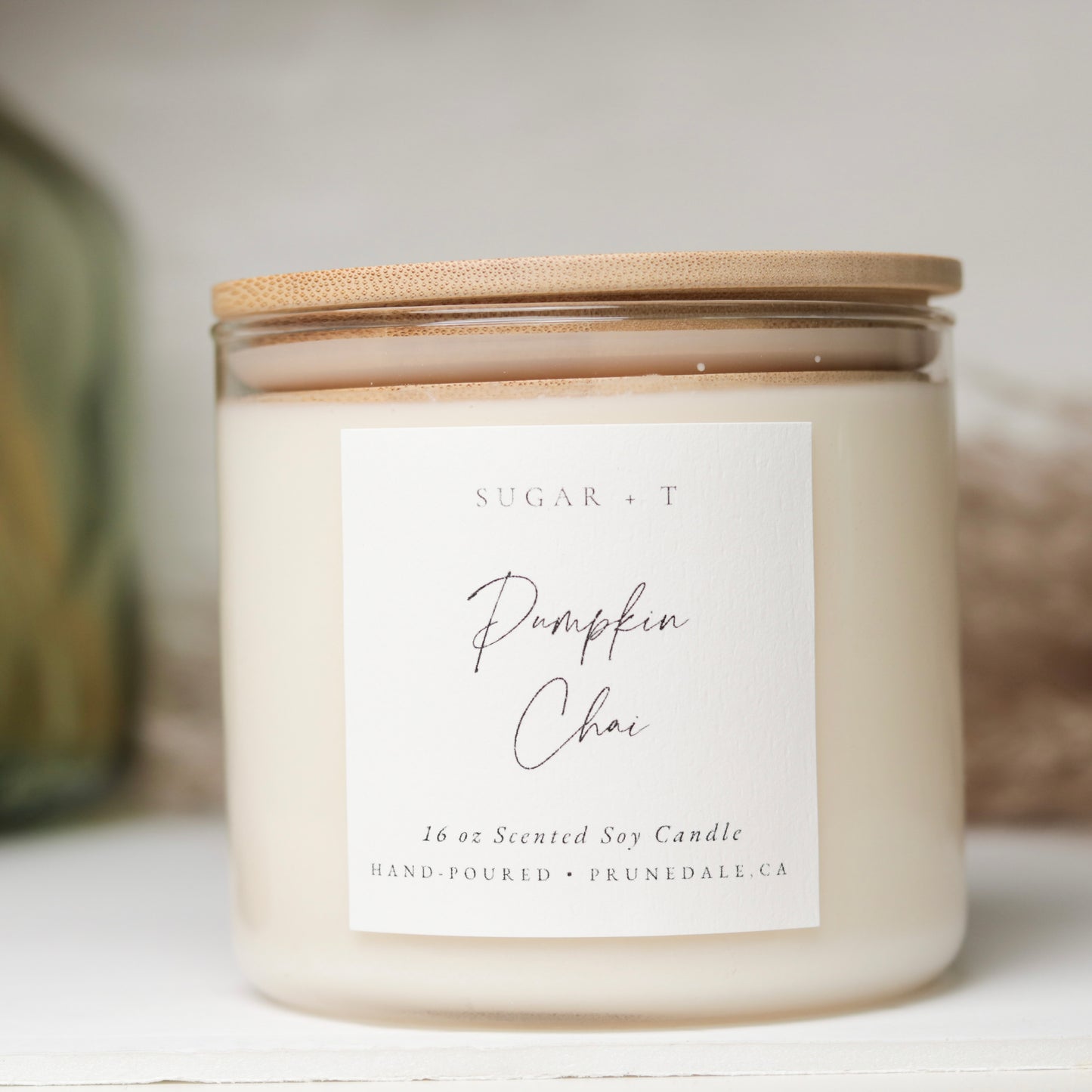 Pumpkin Chai Scented Candle