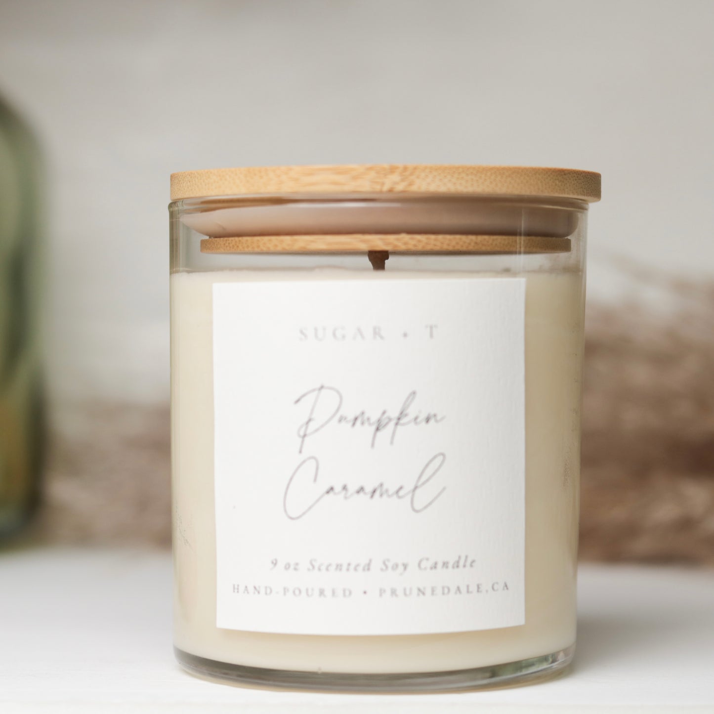 Pumpkin Caramel Scented Candle