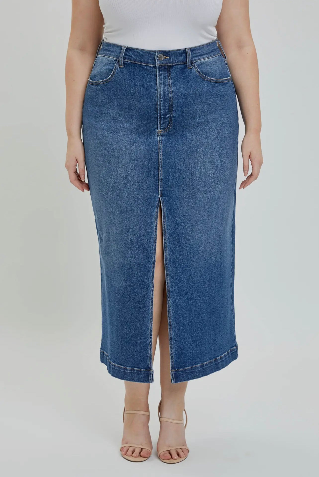 Moonchild CURVE - Denim Skirt