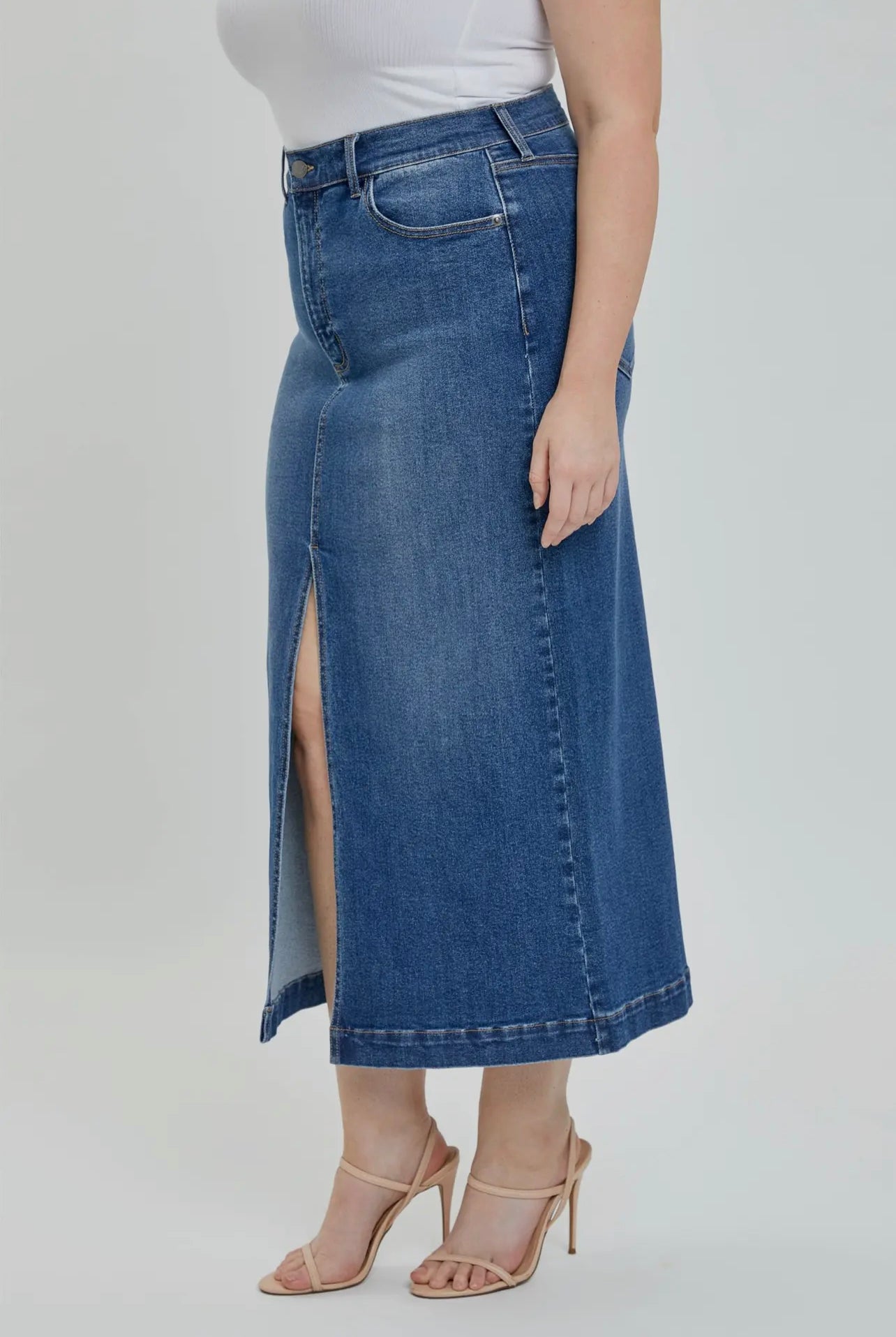 Moonchild CURVE - Denim Skirt