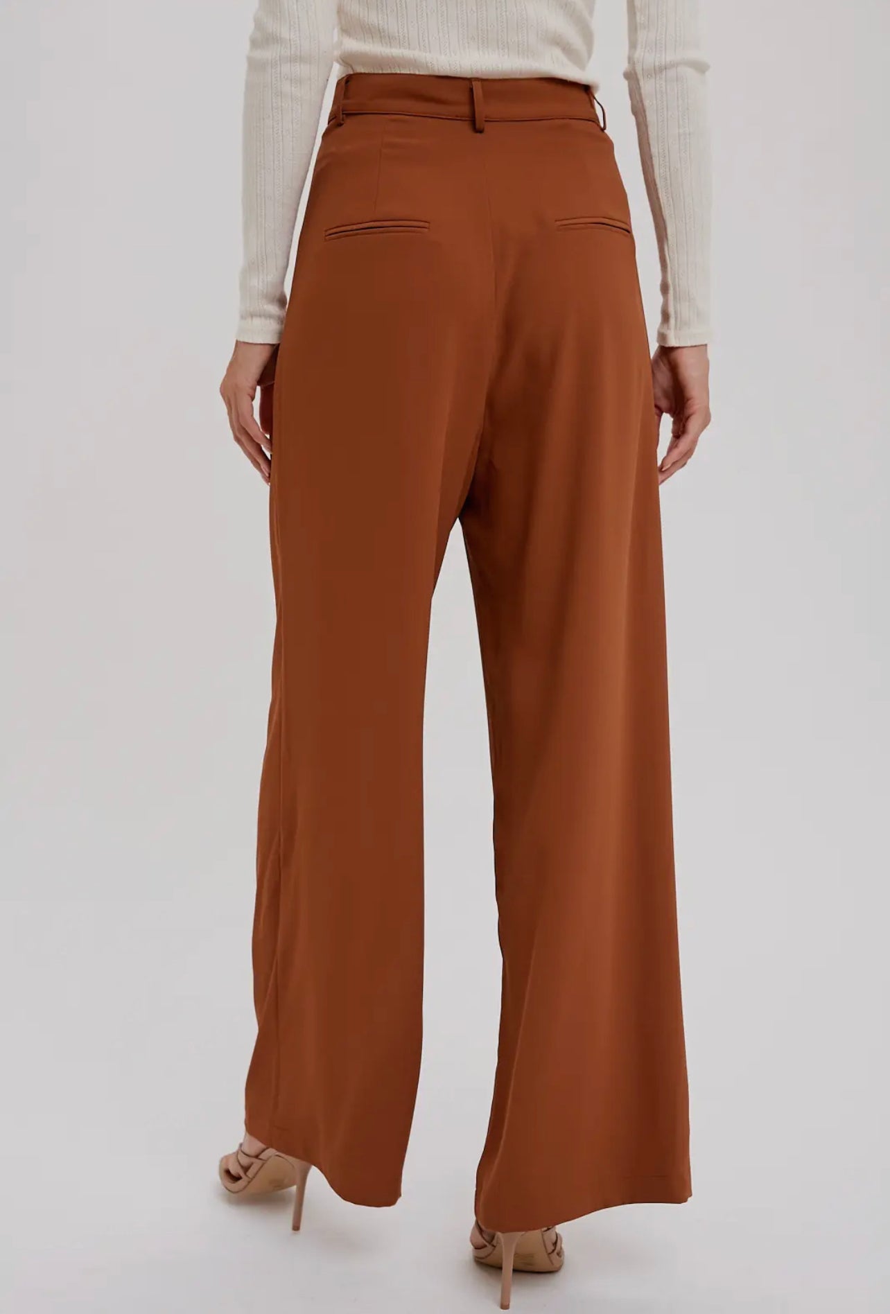 Moonchild - Hazelnut Wide Leg Trousers
