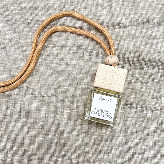 Amber + Oakmoss Car Diffuser