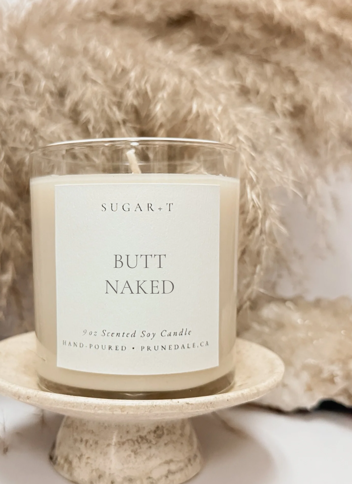 Butt Naked Scented Candle