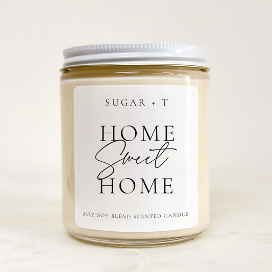 “Home Sweet Home” Scented Candle