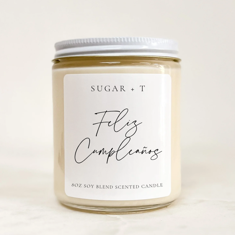 “Feliz Cumpleaños” Scented Candle