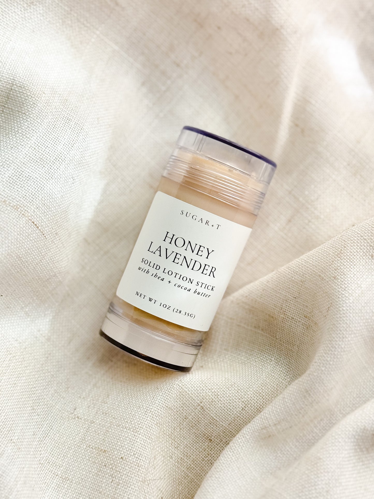 Honey Lavender Solid Lotion Stick