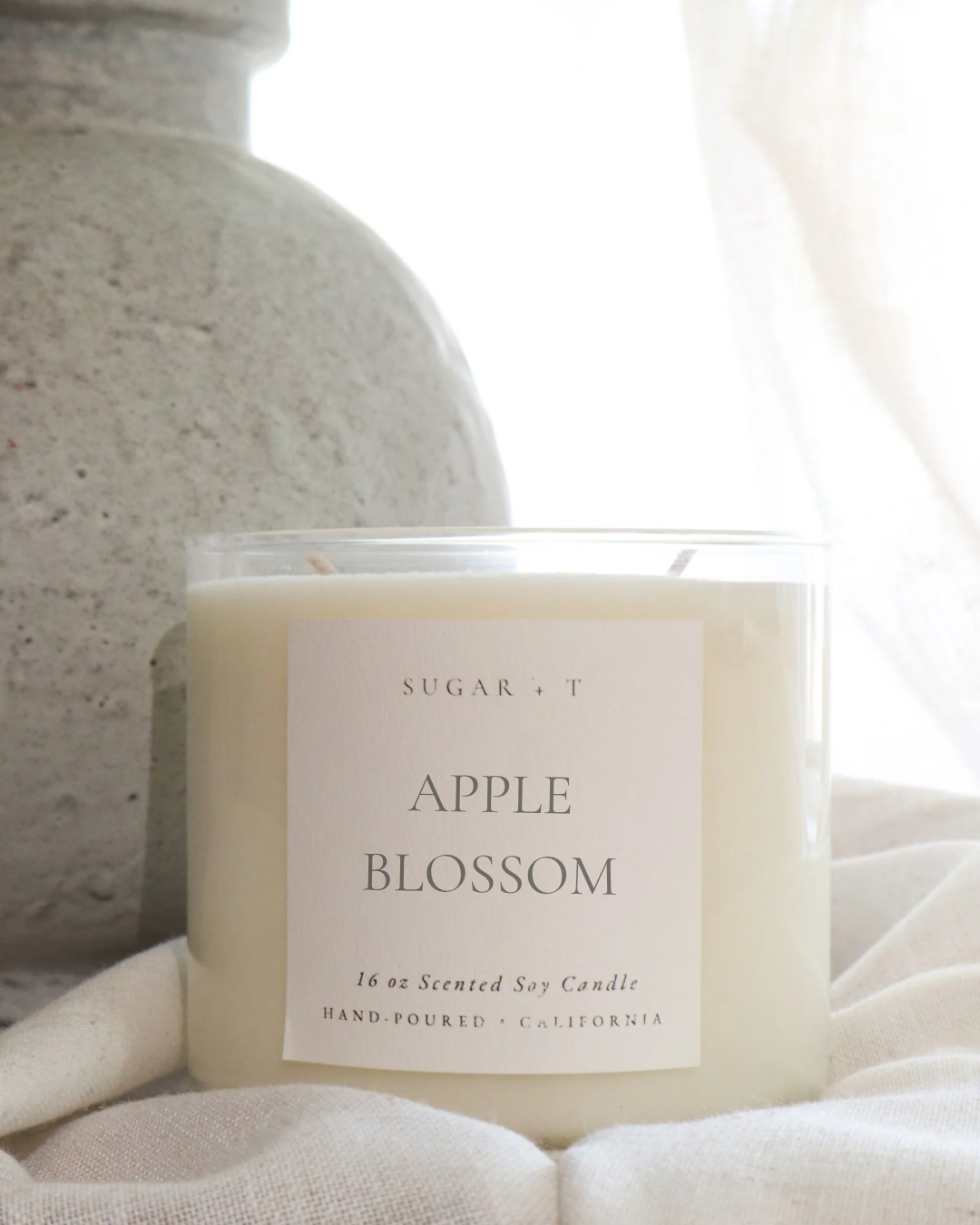Apple Blossom Scented Candle