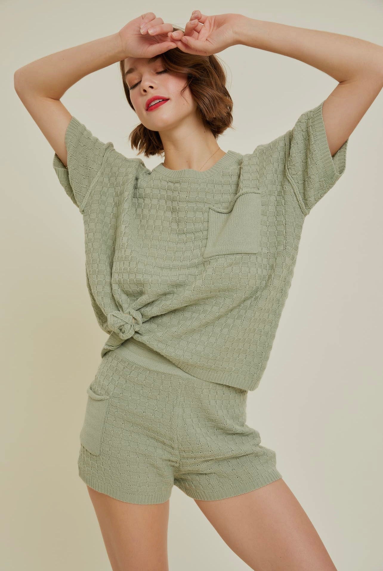 Moonchild CURVE - Shorts Set - Sage