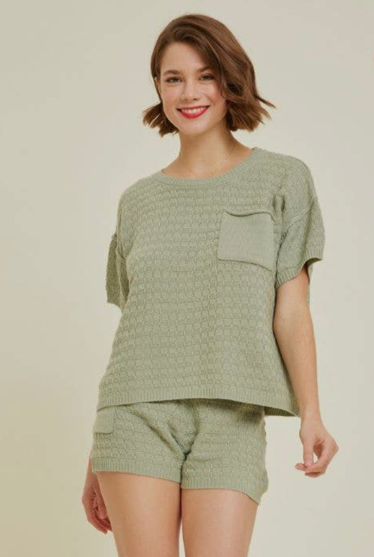 Moonchild CURVE - Shorts Set - Sage