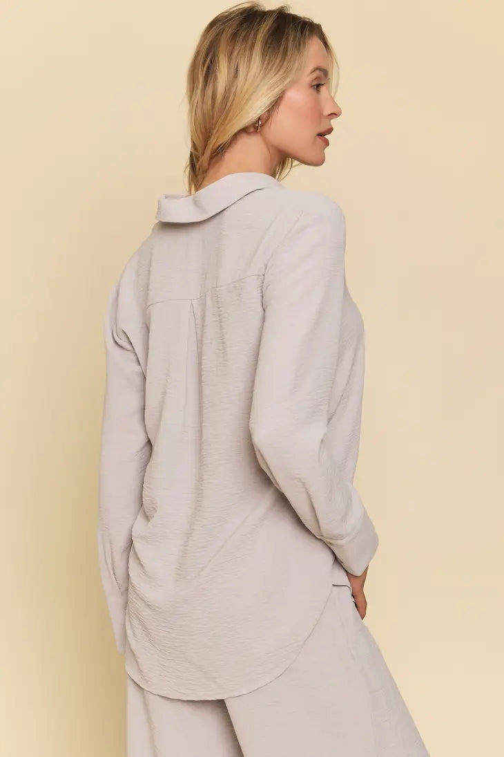 Moonchild - Textured Button Down Top