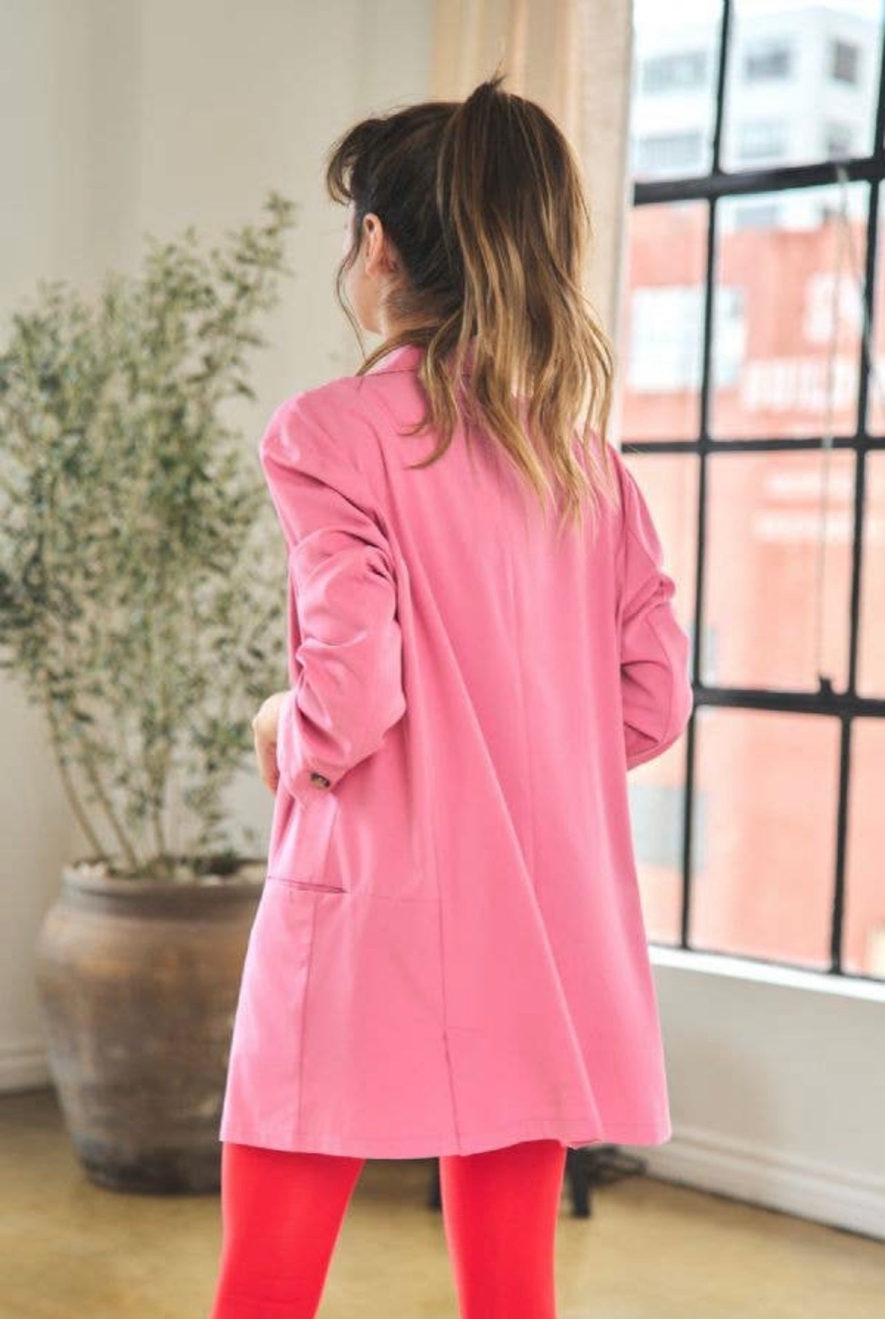Moonchild CURVE - Pink Blazer