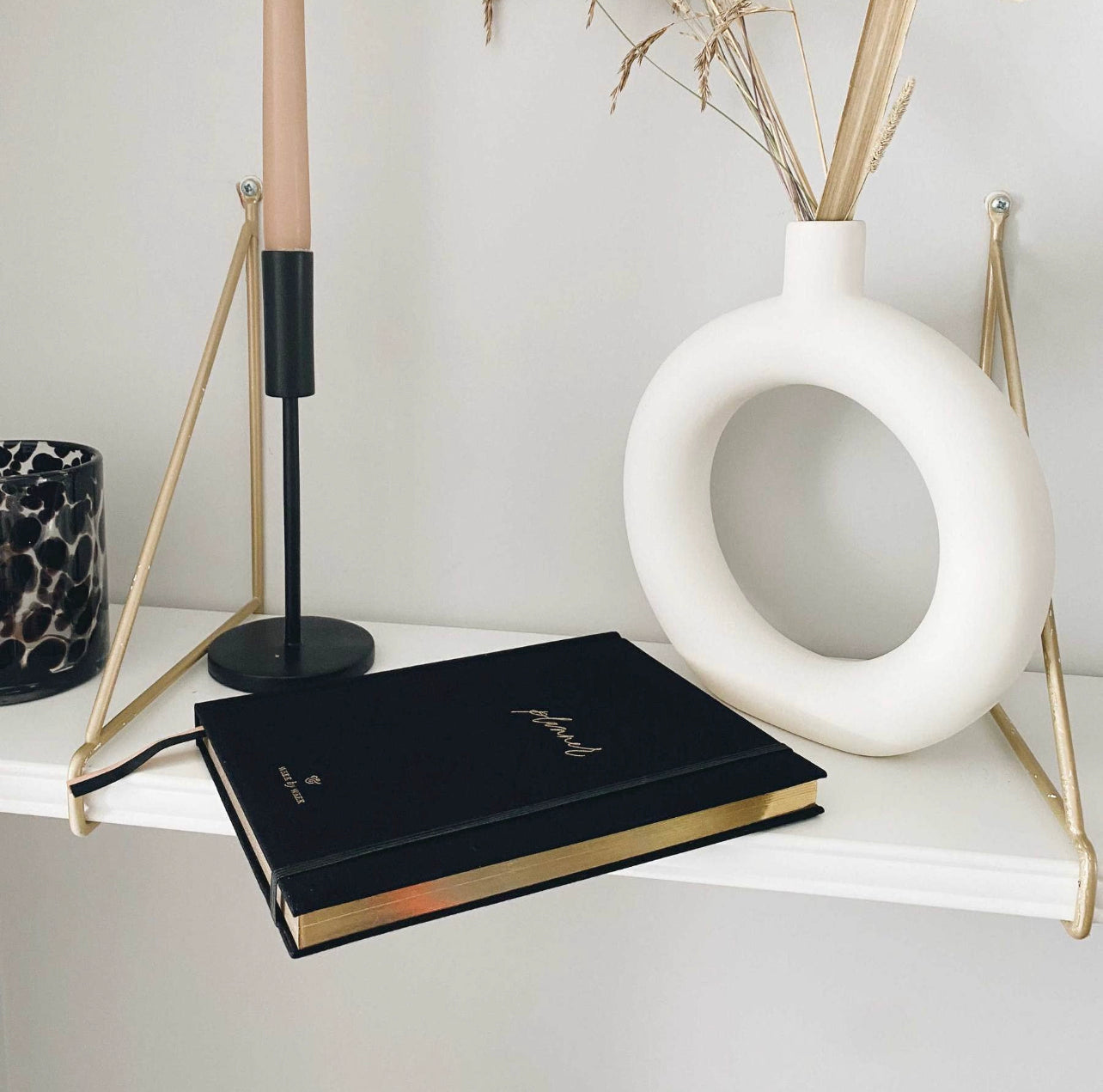 Undated Black Weekly Planner