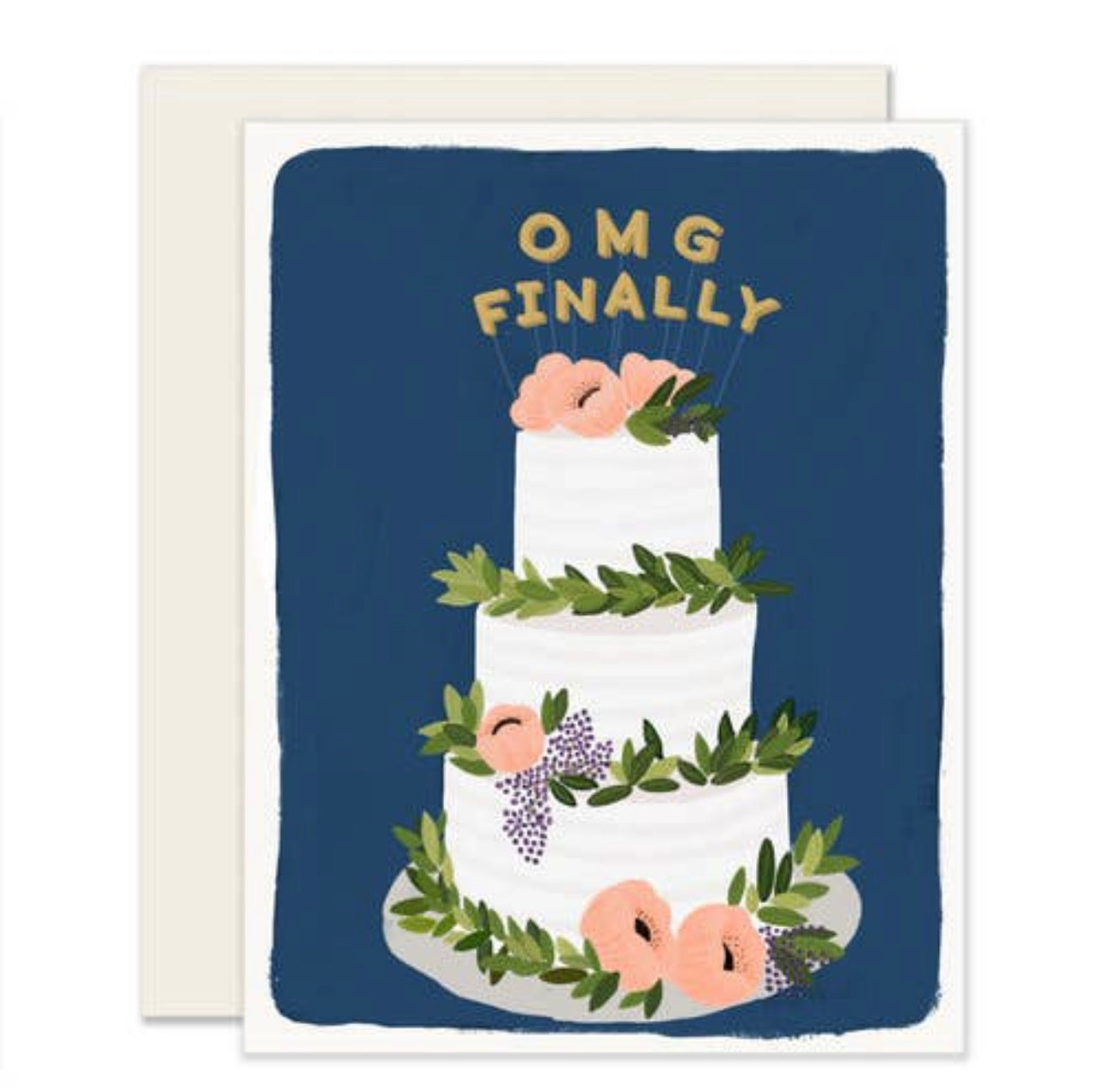 Greeting Card - OMG Finally