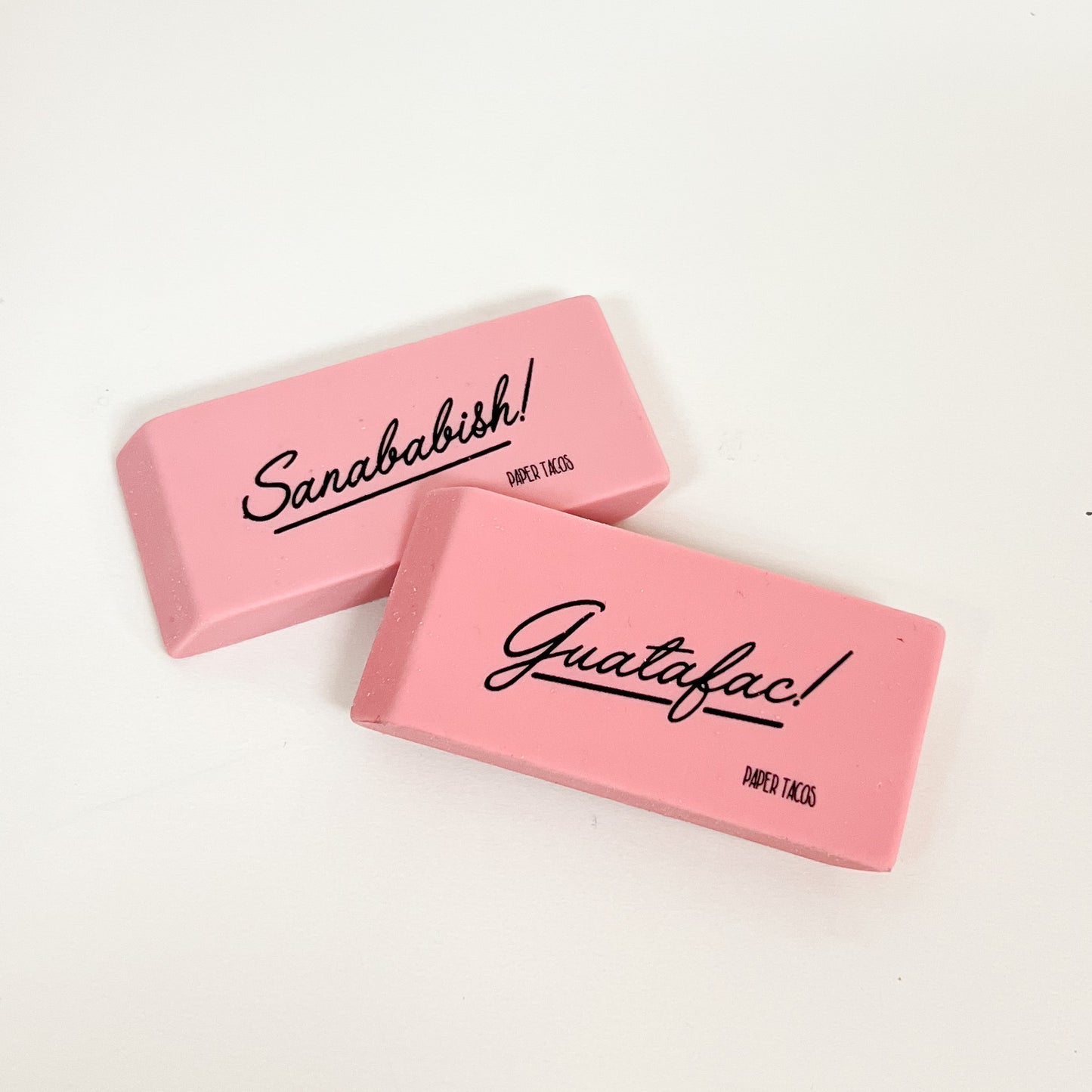 Paper Tacos Erasers