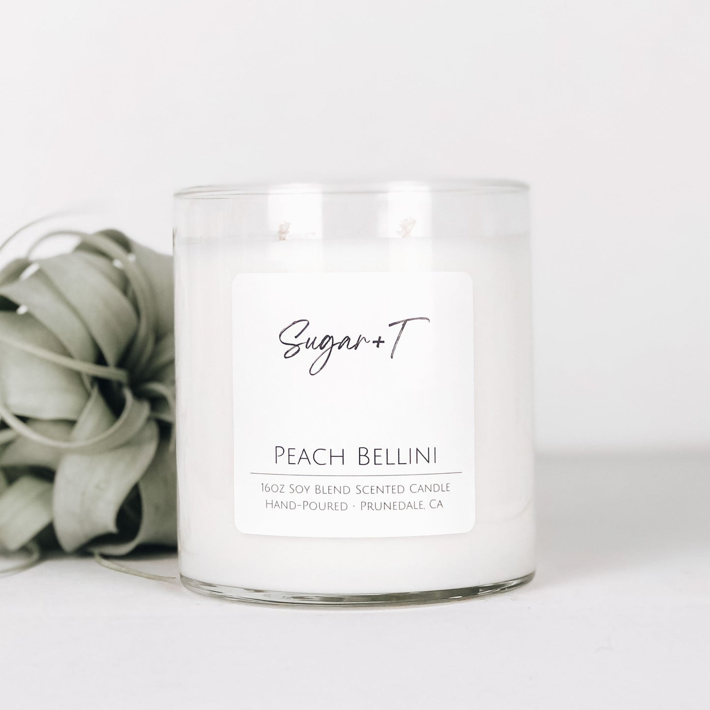 Peach Bellini Scented Candle