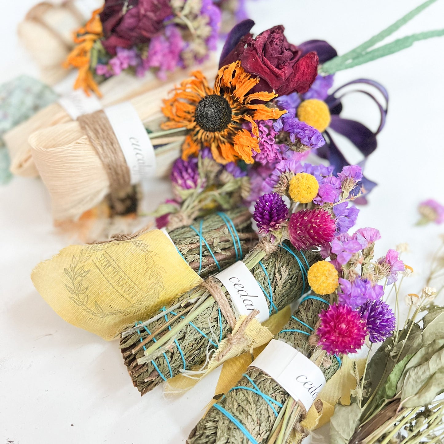 Stem to beauty smudge stick