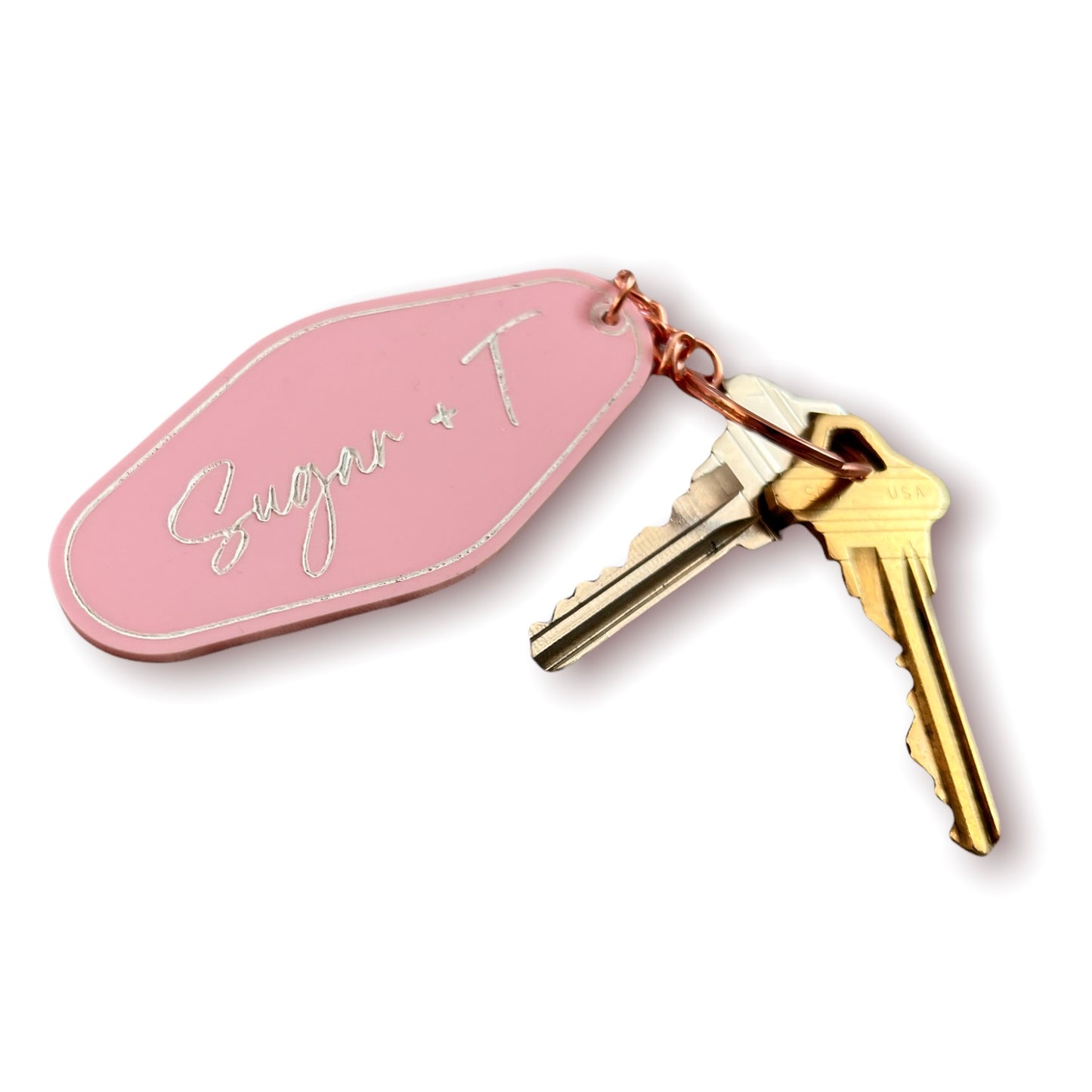 Motel Style Sugar & T Keychain