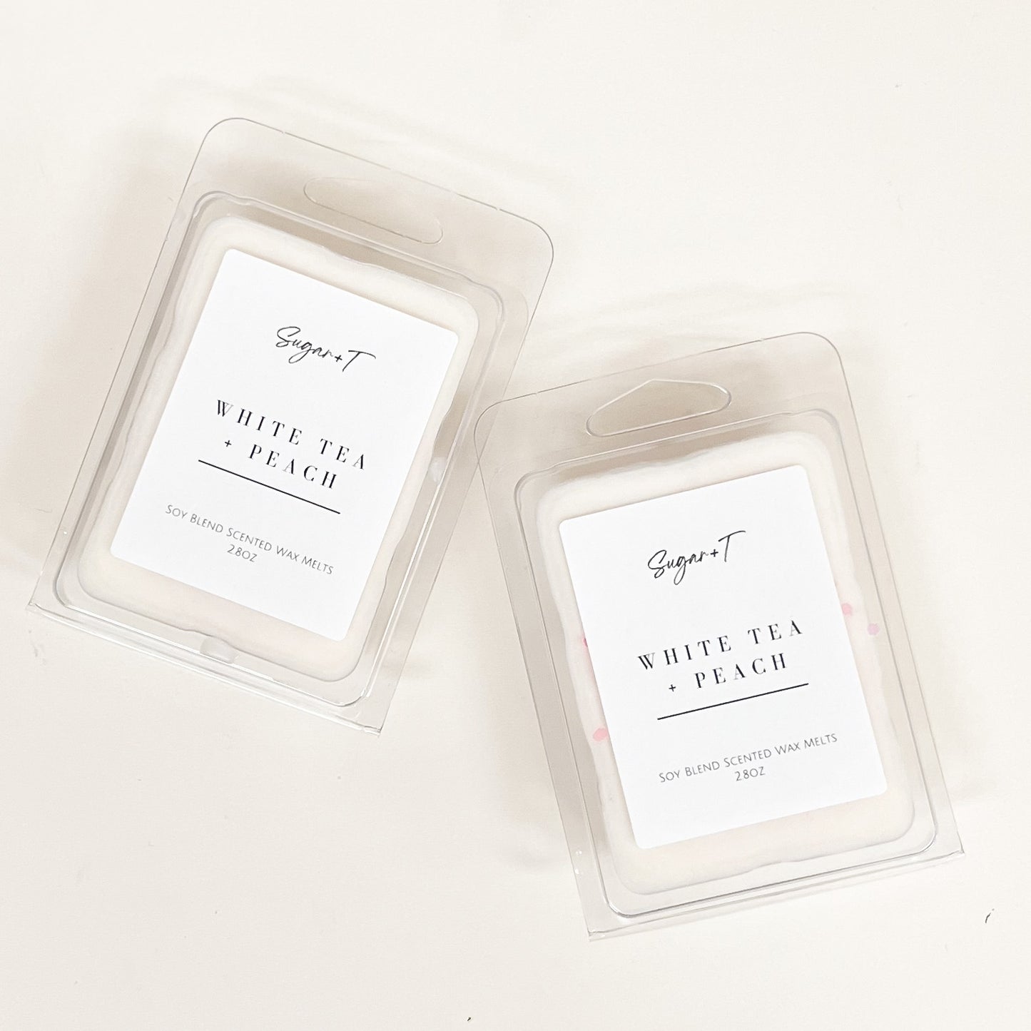 White Tea + Peach Scented Wax Melts