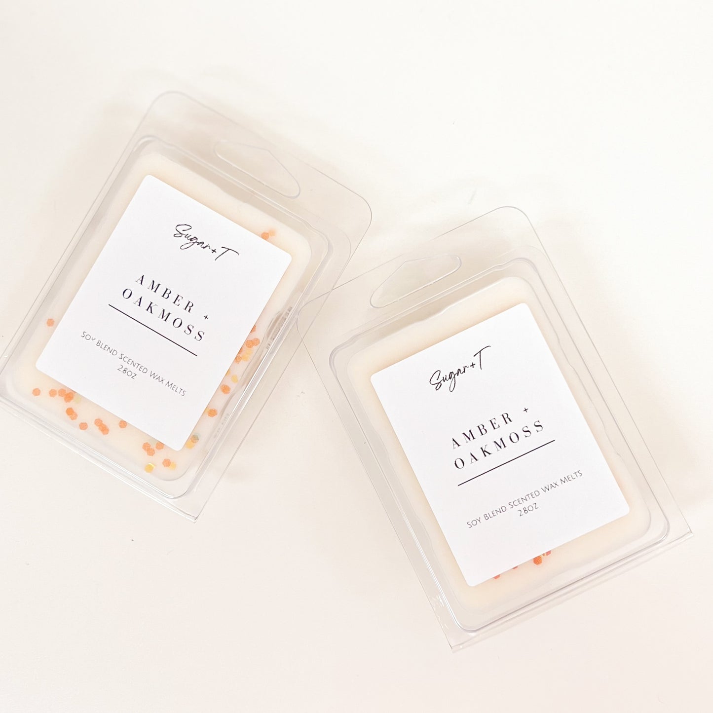 Amber + Oakmoss Scented Wax Melts