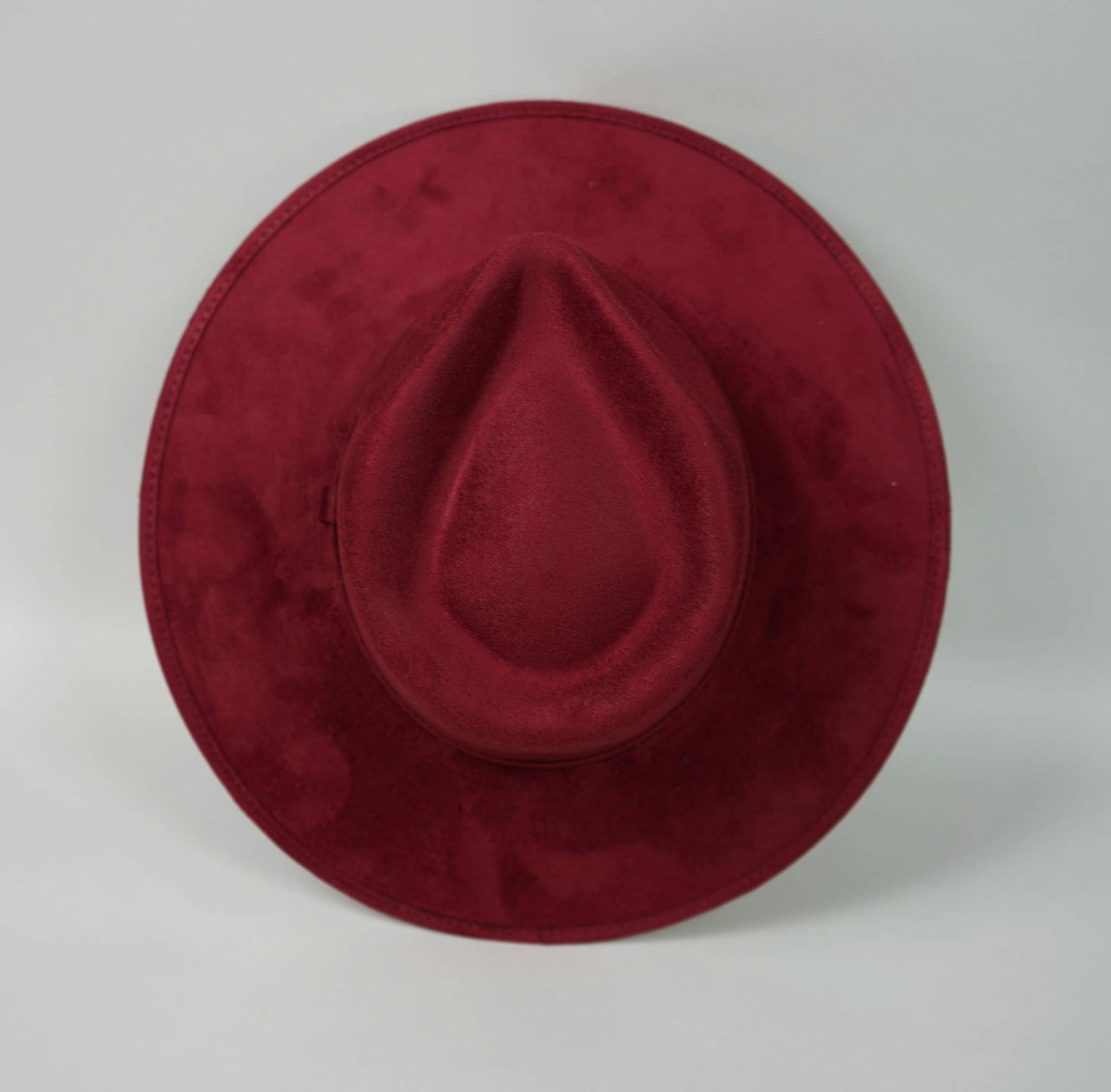 Moonchild - Vegan Suede Rancher Hat - Burgundy