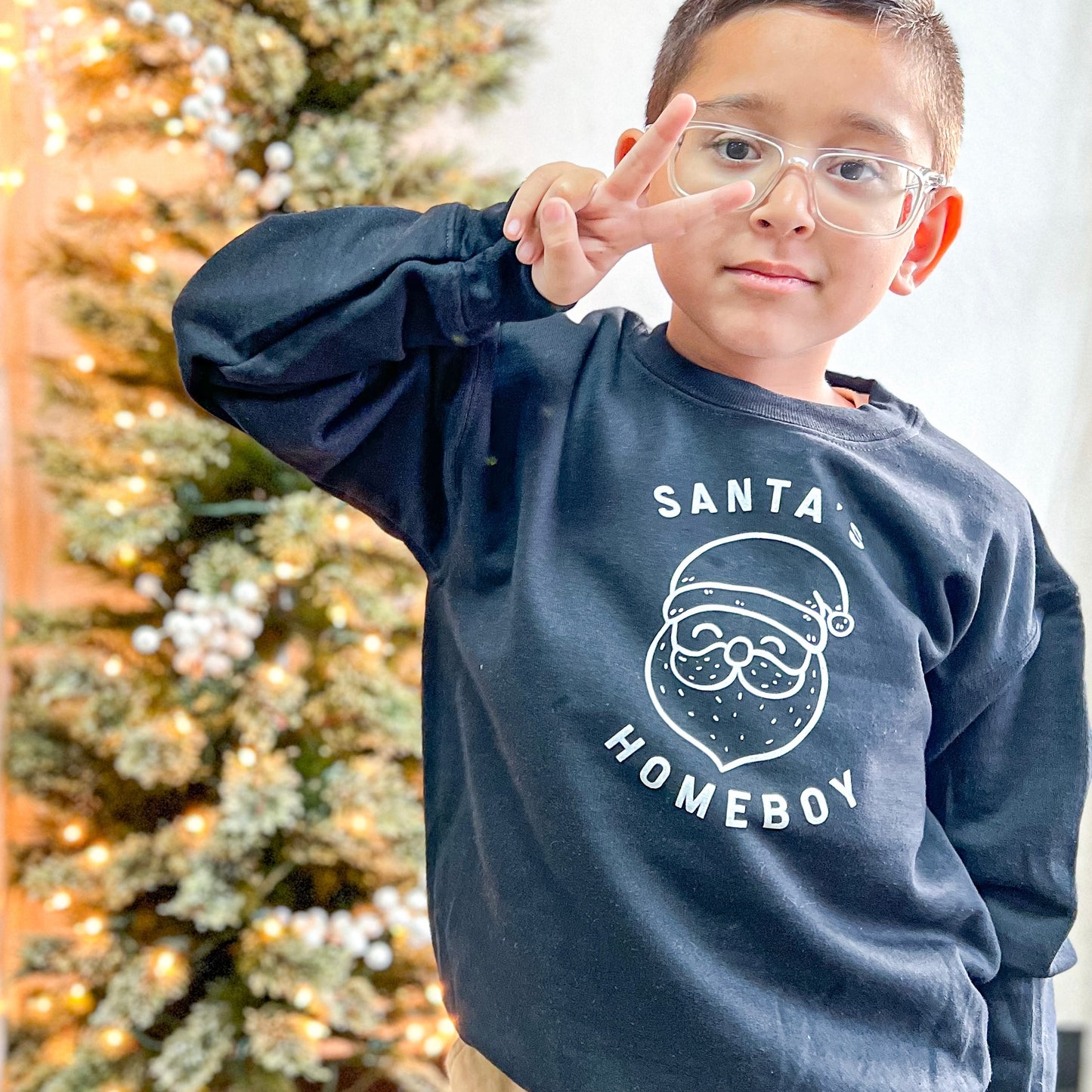 Aiden Boy - Santa’s Homeboy Crewneck