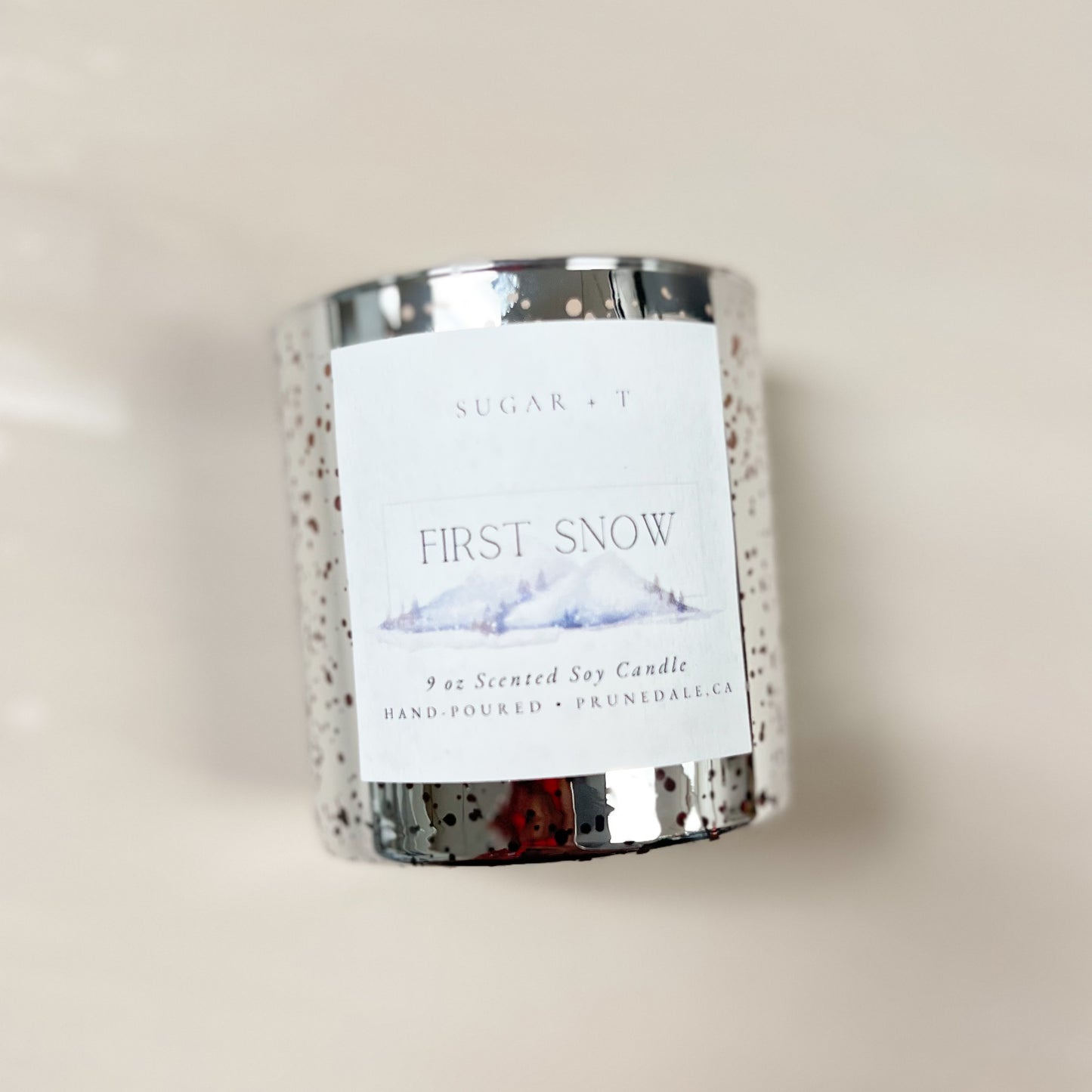Holiday First Snow Scented Candle