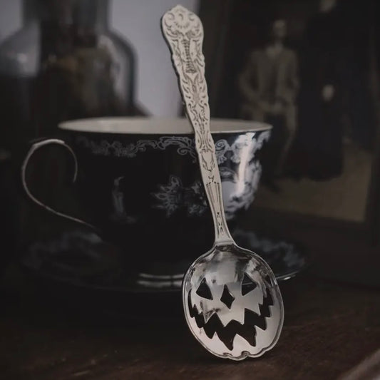 Haunted Hallows Tea Spoon - Silver