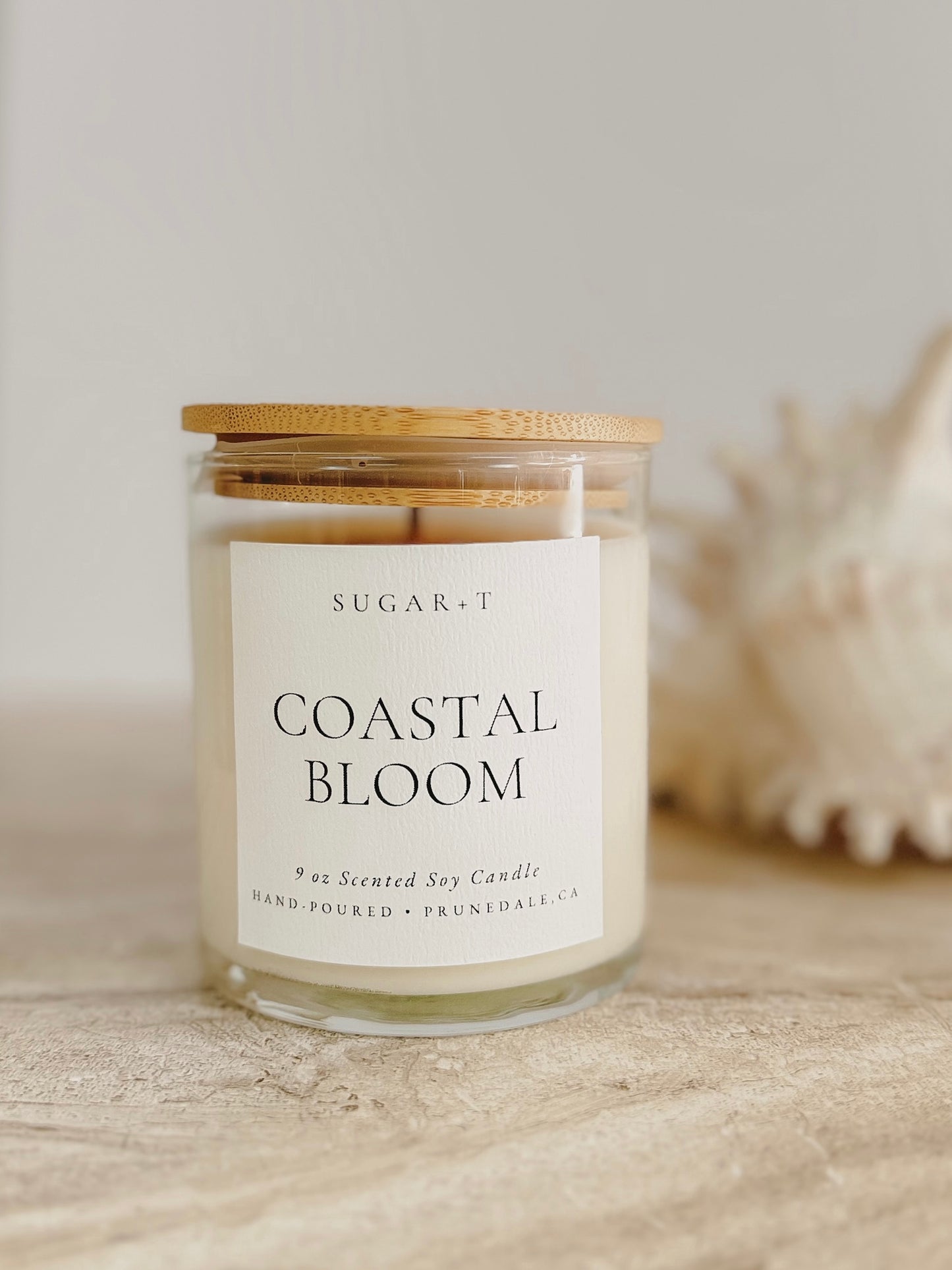 Coastal Bloom Scented Candle