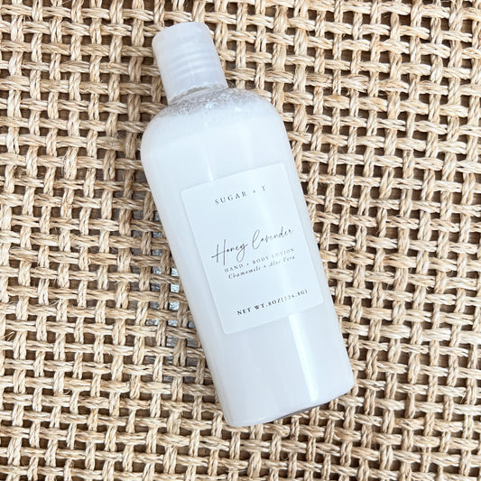 Honey Lavender  Hand & Body Lotion