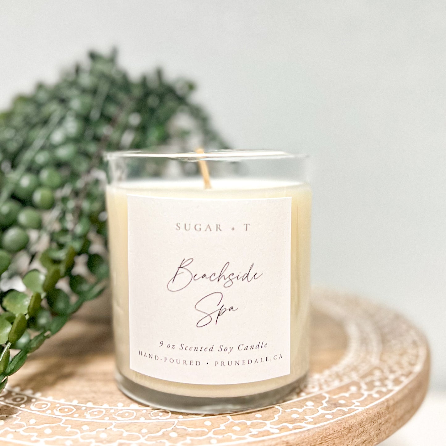Beachside Spa Scented Candle