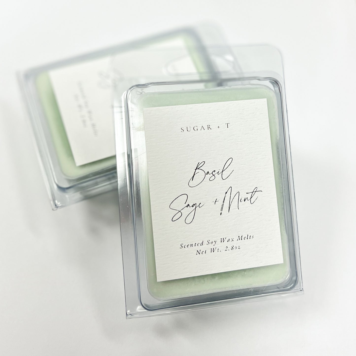 Basil, Sage + Mint Scented Wax Melt