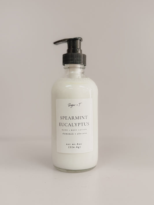 Spearmint Eucalyptus Hand & Body Lotion