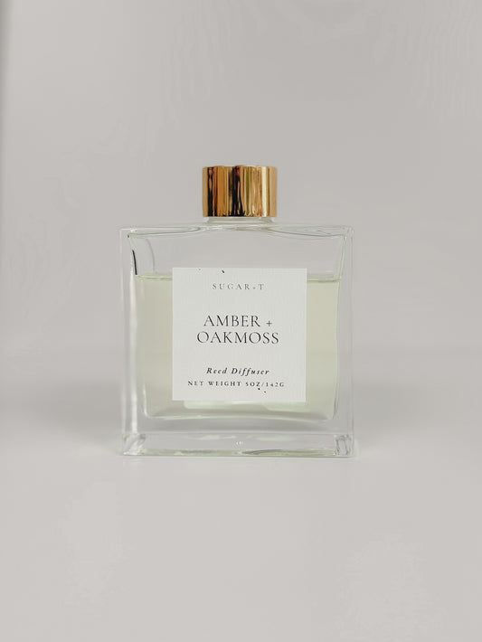 Amber + Oakmoss Reed Diffuser