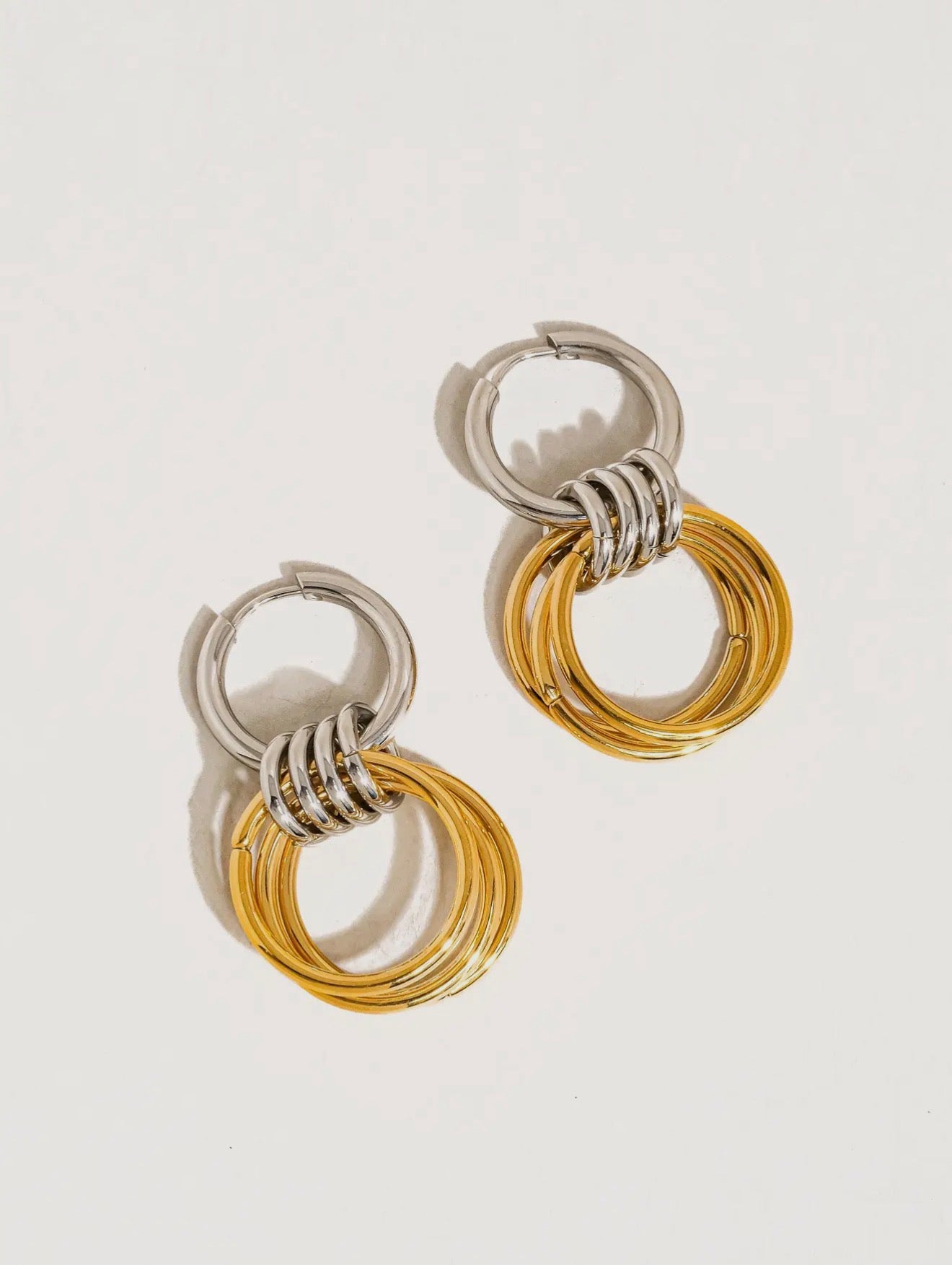 Triple Hoop Earrings