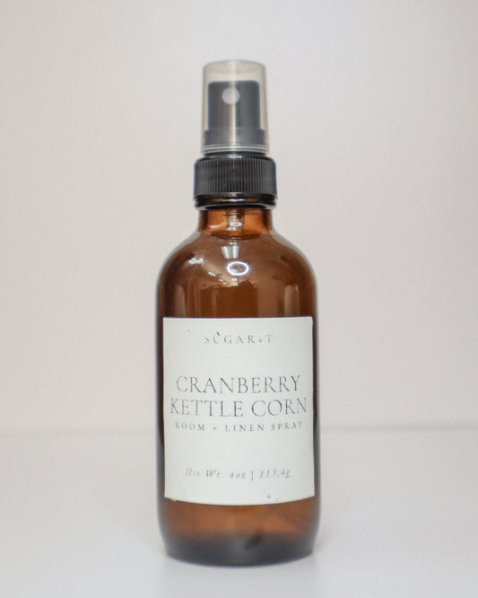Cranberry Kettle Corn Room + Linen Spray