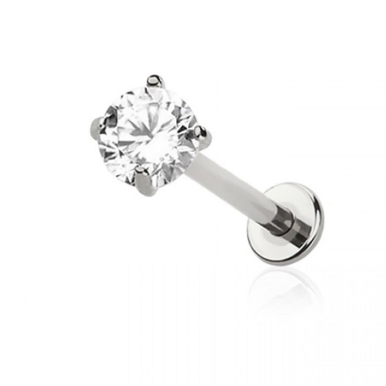 Polaris Titanium Flat Back Labret