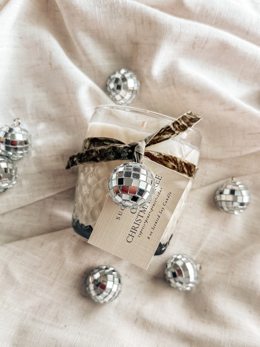 oh, Christmas Tree Whiskey Glass Candle