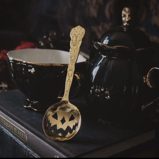 Haunted Hallows Tea Spoon - Gold