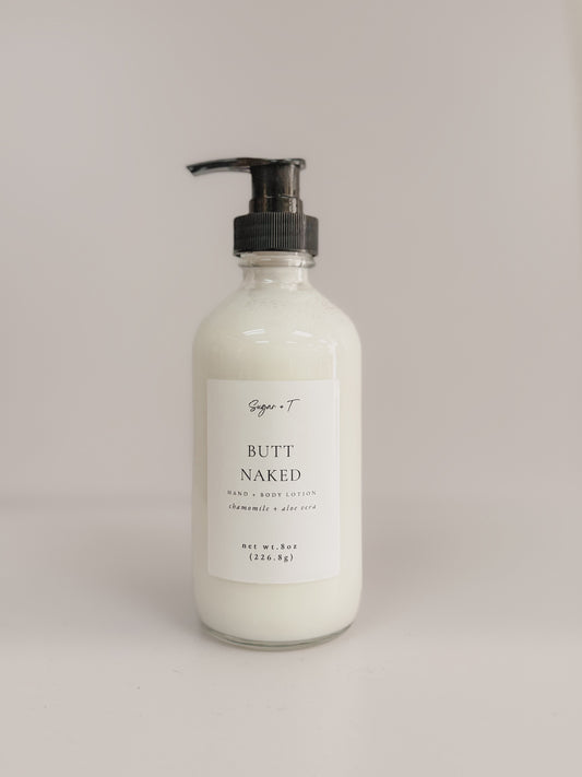 Butt Naked Hand & Body Lotion