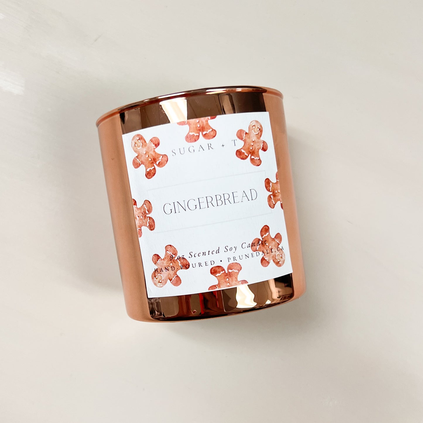 Holiday Gingerbread Scented Candle