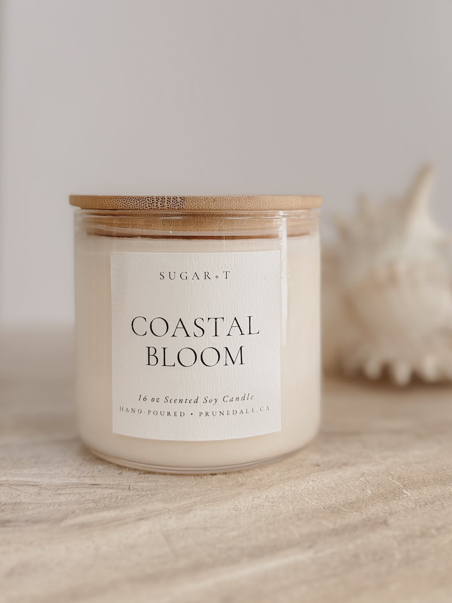 Coastal Bloom Scented Candle