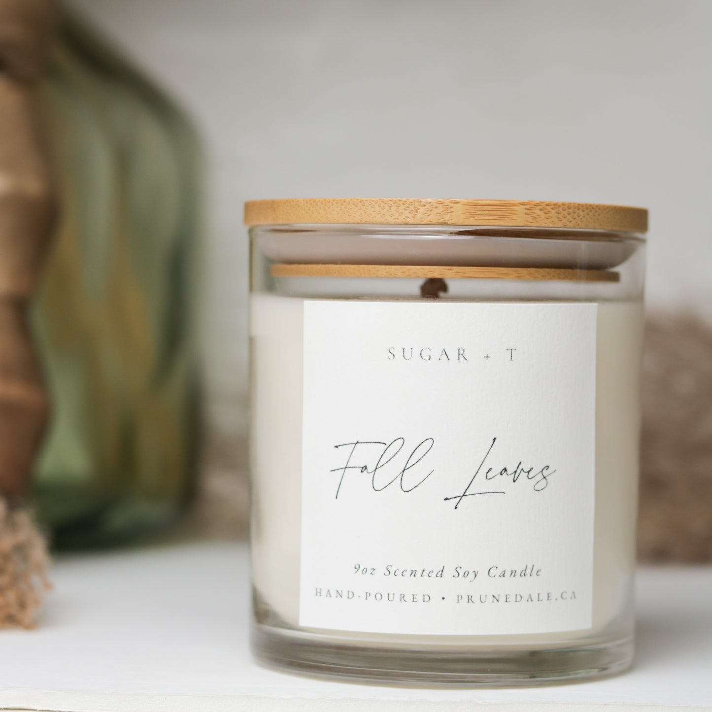 Fall Leaves Scented Candle