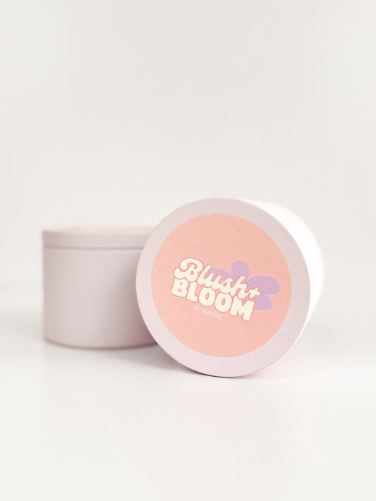Blush+Bloom - Pink Tin Candle