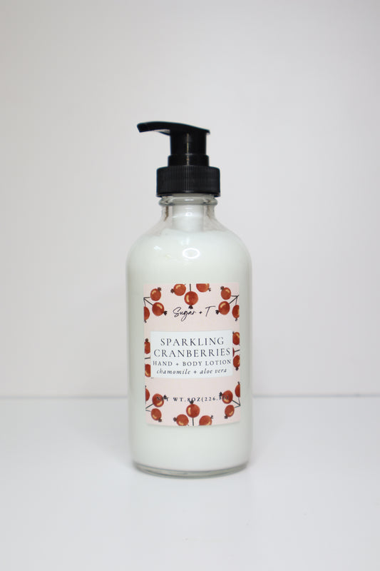 Sparkling Cranberries Hand & Body Lotion