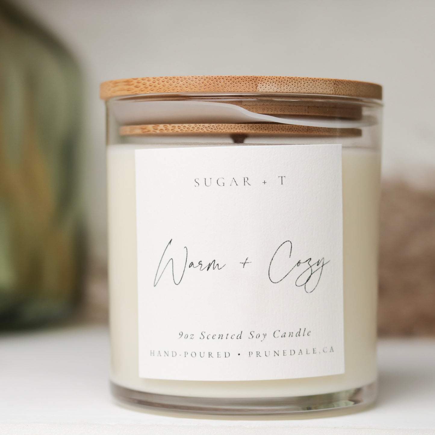 Warm + Cozy Scented Candle