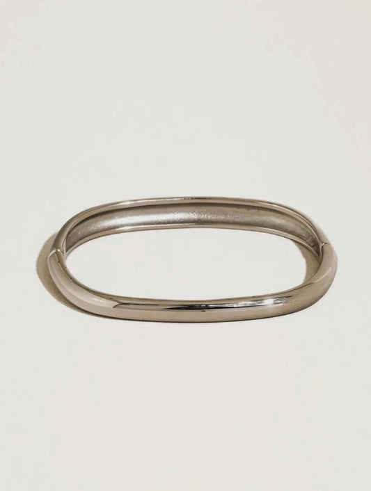 Silver Classic Bangle