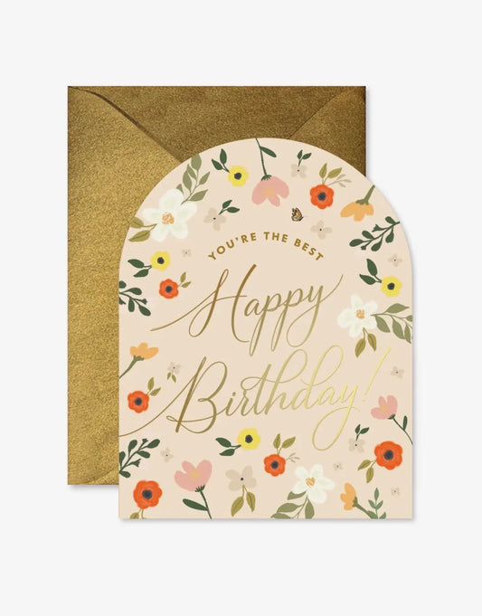 Greeting Card - You're the Best Birthday