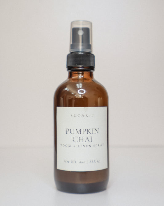 Pumpkin Chai Room + Linen Spray